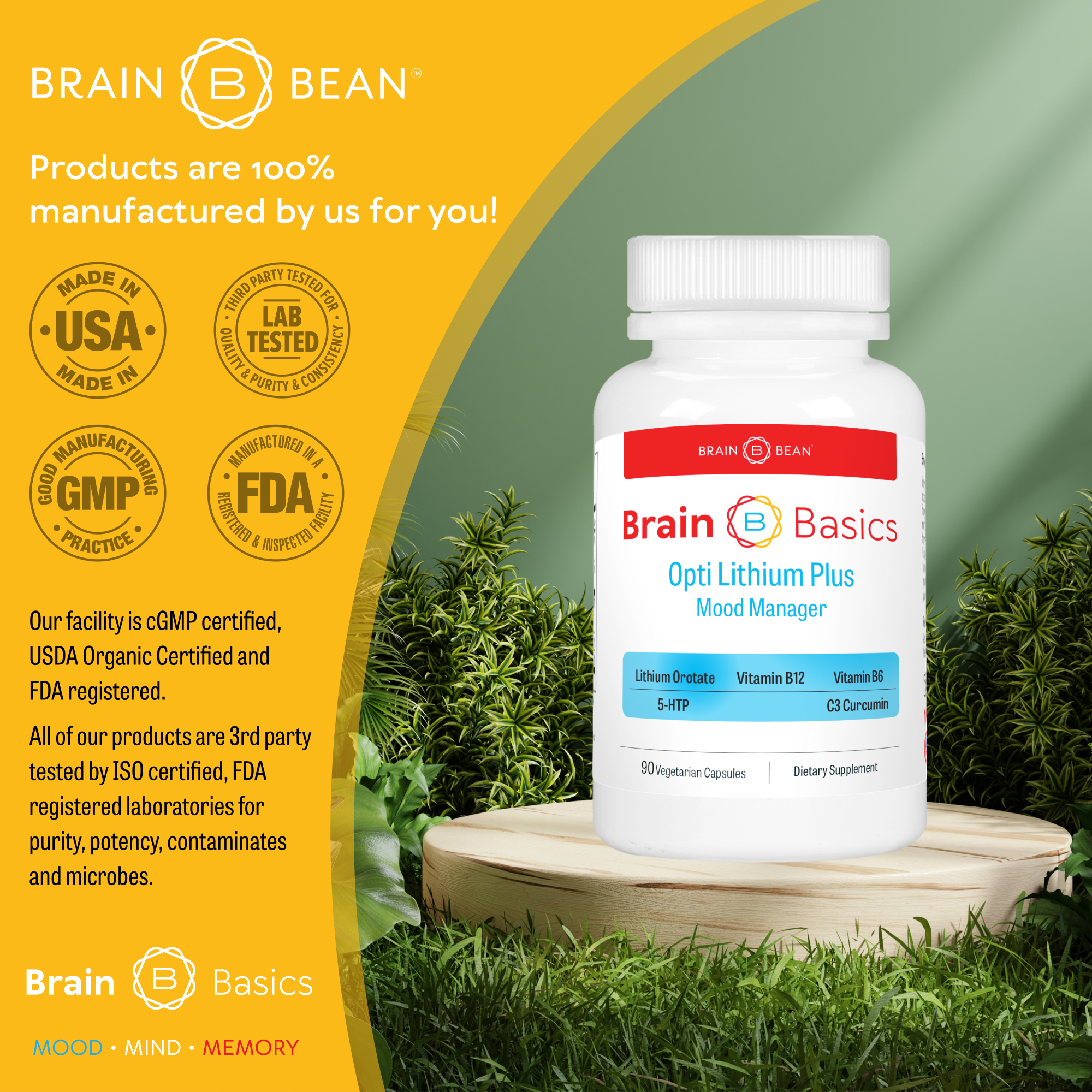 Brain Basics: Opti Lithium Plus™