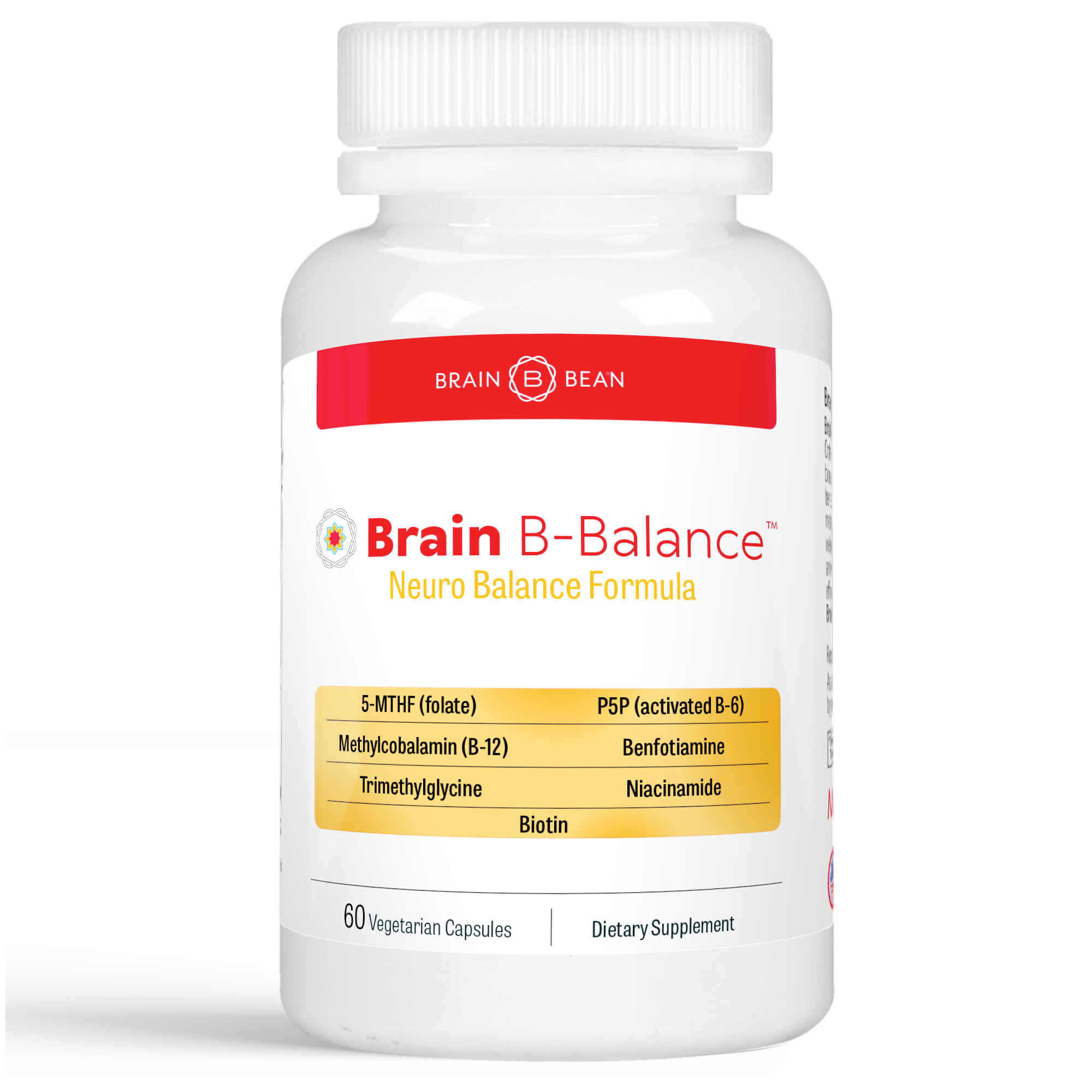 Brain B-Balance™ - Neuro Balance Formula - Comprehensive, High Potency B Complex