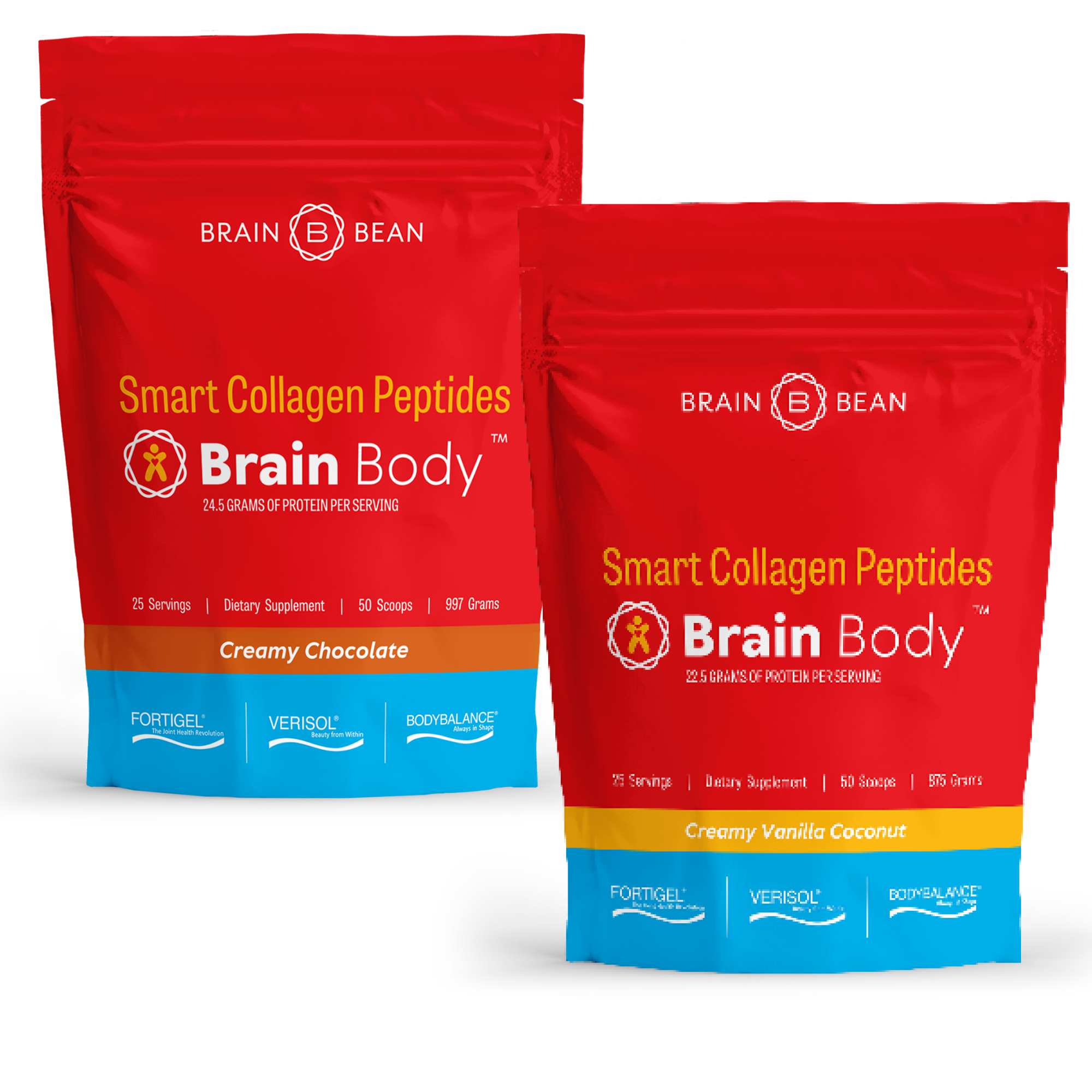Brain Body™ - Patented Smart Collagen Peptides - FORTIGEL®, VERISOL®, BODYBALANCE®